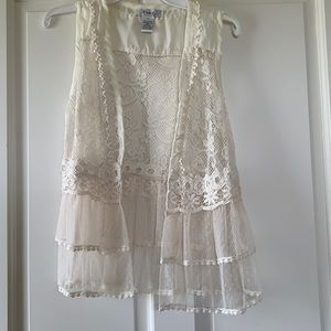 Lace Vest